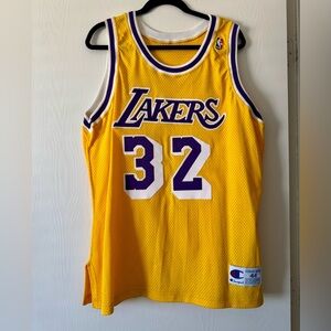 Champion Yellow Johnson Athletic Jersey